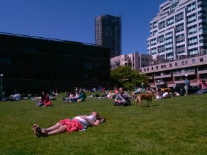 Park near Pike Place Market