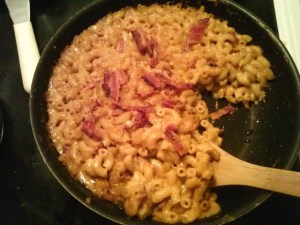 Mac & Cheese with bacon